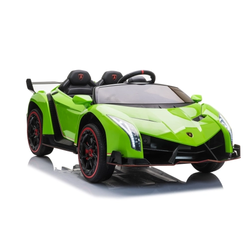 Auto na akumulator dla dzieci Lamborghini Veneno CzZielony arny XMX-615